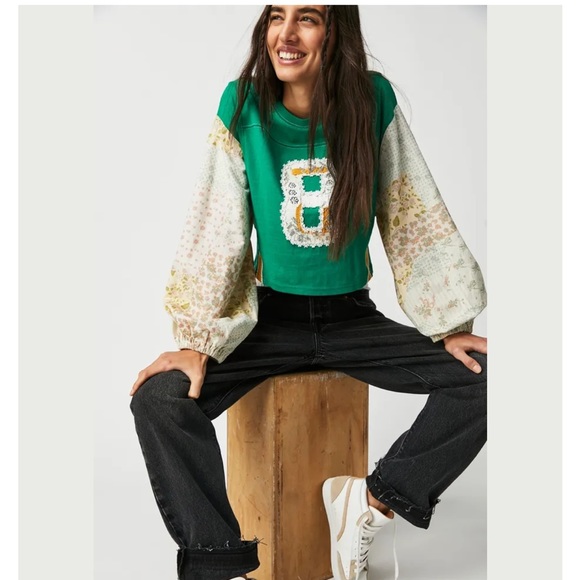 Free People Bali Daisy Nova Crafty Tee - Picture 4 of 5